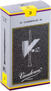 VANDOREN Bb Clarinet  V-12 Reeds Box of 10 Reeds ลิ้นบีแฟลตคลาริเน็ต
