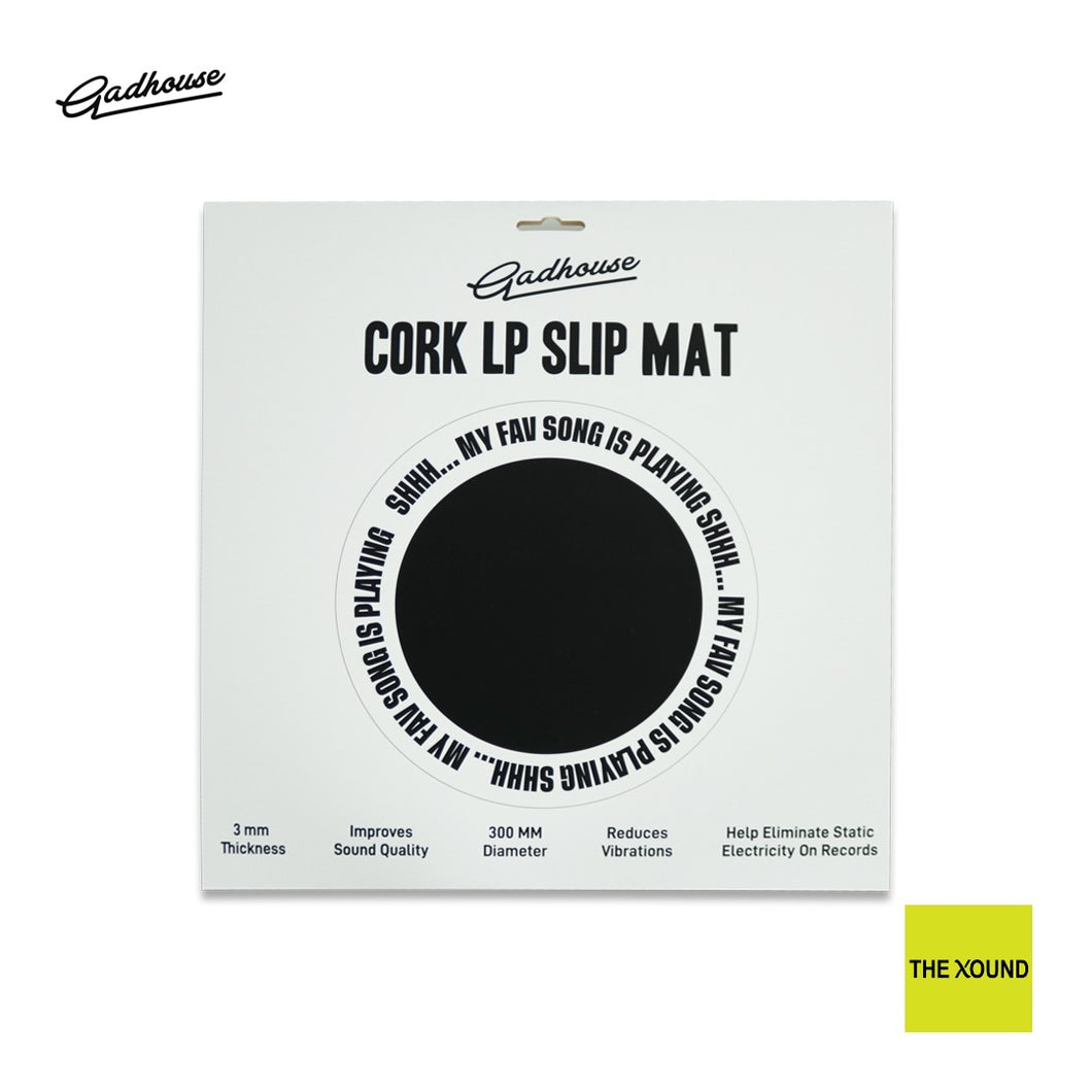 GADHOUSE Cork Slipmat แผ่นรองไวนิล