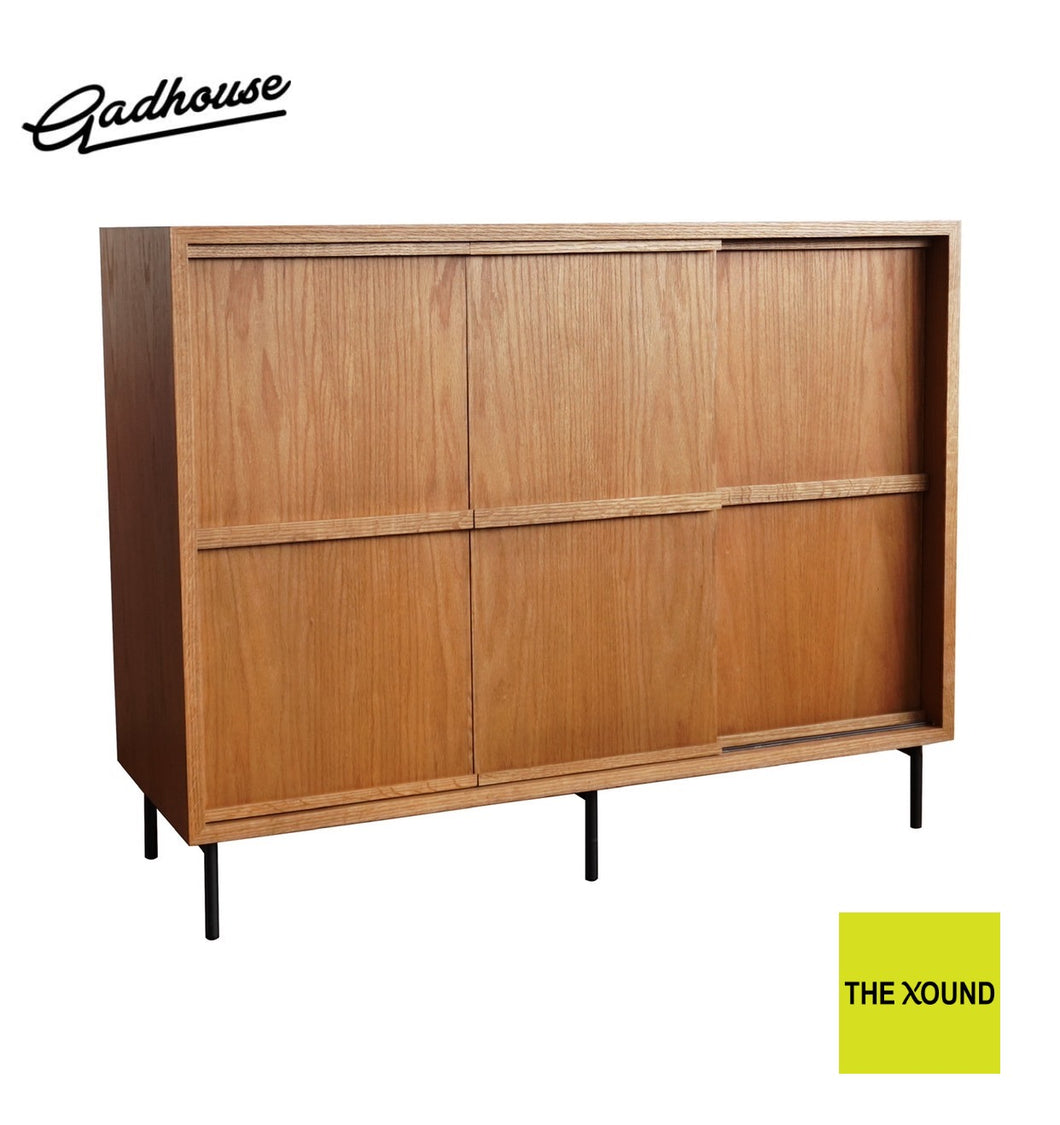 GADHOUSE Hampton Record Console ตู้โชว์แผ่นเสียง