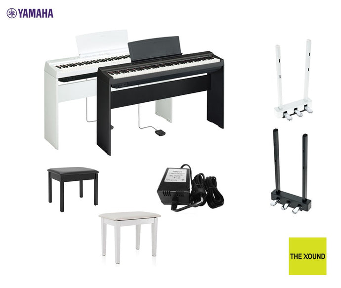 YAMAHA P-125a Digital Piano + Stand เปียโนไฟฟ้ายามาฮ่า รุ่น P-125a พร้อมขาตั้ง + คันเหยียบเปียโนไฟฟ้า รุ่น LP-1